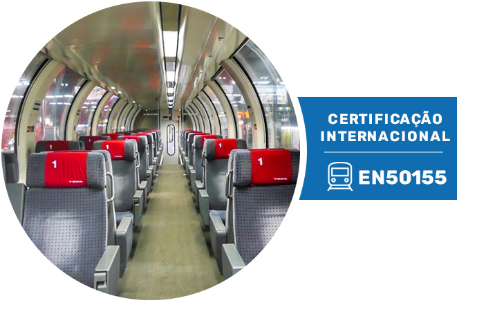 Certificação internacional EN50155 EN50155 CERTIFICAÇÃO