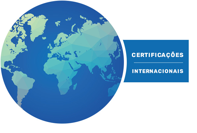 certificações internacionais