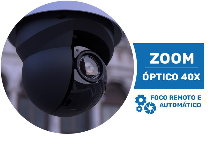 Lente varifocal motorizada