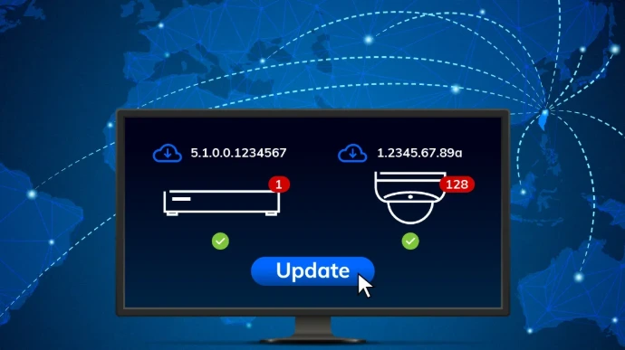 Imagem que ilustra Gestão Centralizada: Segurança e Atualização de Firmware à Distância