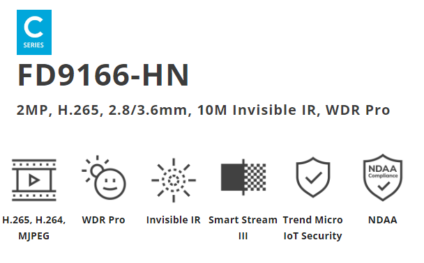 FD9166-HN 3.6mm